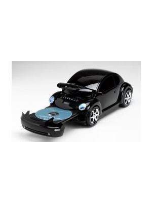 Rafta Radyolu Araba Şeklinde CD Çalar - Siyah Renk WD3A - Digitel Technology Ltd Için Üretilmiştir - *not: Bu Bir Vw Beetle Arabası Değildir