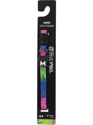 Rafta M-Pets Urban Style Lava Kedi Boyun Tasması