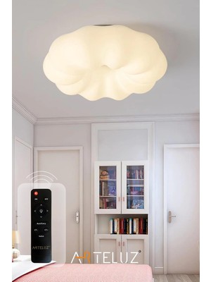 Rafta Luxury Bulut Model Modern Plafonyer Avize (55 Cm)