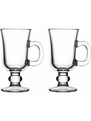 Rafta Pasabahce 55141 - Irlanda Kahvesi, Punsch, Sıcak Şarap, Sıcak Çikolata Kupası, 2'li Set