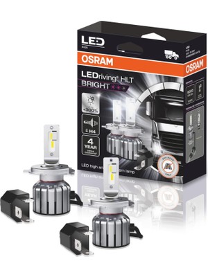 Rafta Osram Ampul H4 Ledriving Bright 15/15W 24V P43T FS2-64196DWBRT-2HFB