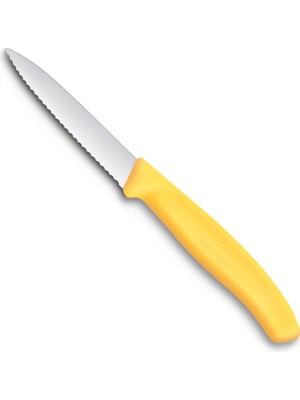 Rafta Victorinox 6.7638.C1 Swiss Classic 8cm Tırtıklı Soyma Bıçağı, Sarı