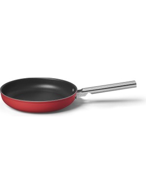 Rafta Smeg Cookware 50's Style Kırmızı Tava 28 cm