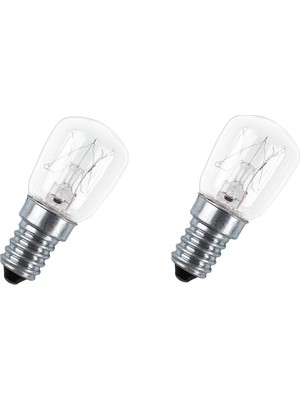 Rafta 25 Watt Fırın Ampulü E14 2'li Paket