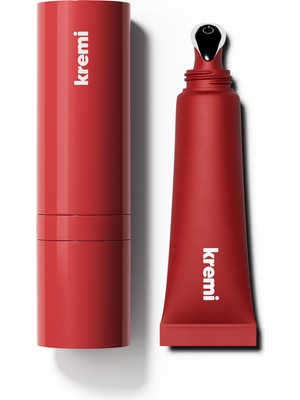 Rafta Kremi Kıss'n Blush & Lıp Vıtamın Balm 2'li Makyaj Seti · Allık + Dudak Parlatıcı · Peptit · Seramid · E Vitamini (Poppy & Strawberry)