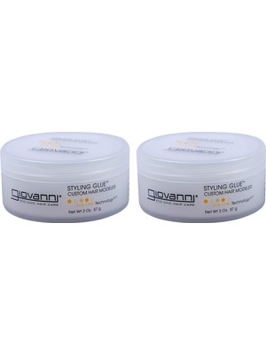 Rafta Gıovannı - Eco Chic Styling Yapıştırıcısı - Özel Saç Modeli (56,7 G Kavanoz) - 2 Paket