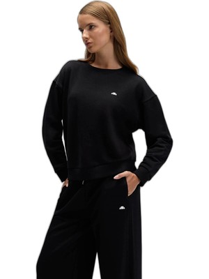 Rafta Ellesse Pamuklu Regular Fit Bisiklet Yaka Sweat Bayan Sweat EF527