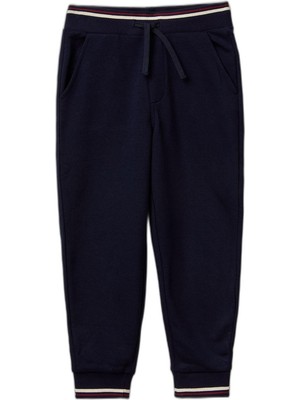 Rafta Benetton Lastikli Paça Erkek Çocuk Eşofman Altı, 7-8 Yaş, 5003306383, Lacivert, Erkek-Çocuk