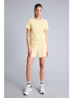 Rafta Defacto Standart Fit Sporcu Kısa Paça Pike Şort H3269AX26SP