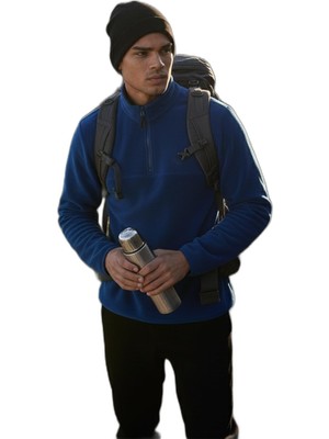 Rafta Buratti Regular Fit Anti-Pilling Tüylenme Yapmayan Dik Yaka Soğuk Geçirmez Şardonlu Polar Erkek Polar 5896700