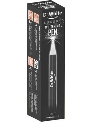 Rafta Dr. White Diş Beyazlatma Kalemi Black 2ml