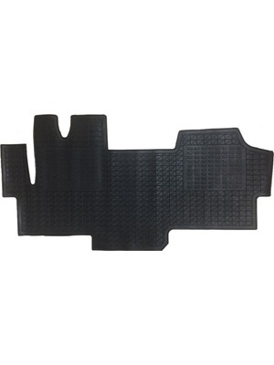 Rafta Ferrous Autoaccessories Fiat Ducato ile Uyumlu Araç Içi Kauçuk Paspas 2015 ve Üstü Siyah