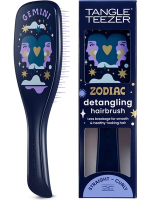 Rafta Tangle Teezer Zodiac The Ultimate Detangler Gemini Saç Açıcı Tarak Düz ve Kıvırcık Saçlar Ikizler Burcu