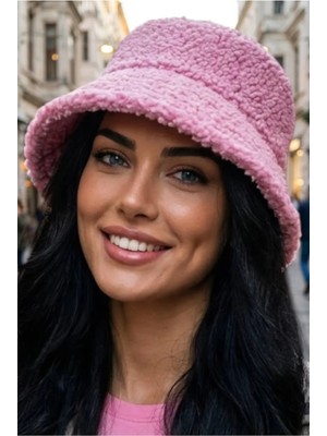 Tezzgelsin Kadın Teddy Peluş Kışlık Balıkçı Bucket Şapka