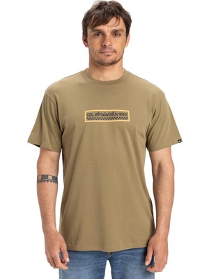 Rafta Quiksilver Erkek Ev Sun Dagger Ss Tişört, Aloe, M