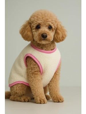 Rafta Mpz Pets Kedi & Köpek Atleti Sıcak Tutan Peluş Tasarım, Xl, PELUSATLET21, Pembe