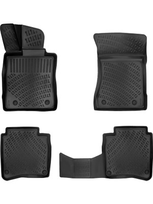 Rafta Rizline Mercedes E Serisi W211 2WD 2003-2009 Uyumlu 3D Havuzlu Paspas