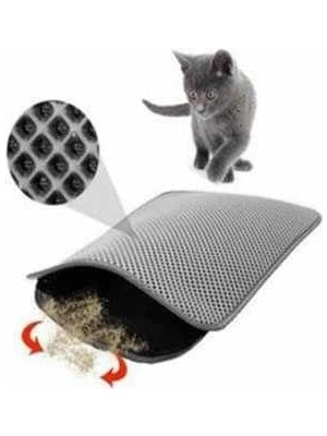 Rafta Petpretty VP-5638 Pet Pretty Kedi Tuvalet Paspası Gri