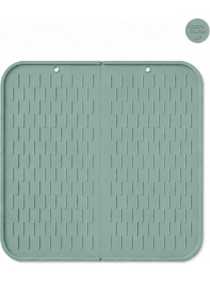 Rafta SILICONLY%100 Silikon Bulaşık Kurutma Matı,pvc ve Plastik Içermez,bulaşık Altlığı,bulaşık Kurutmalığı-Mint
