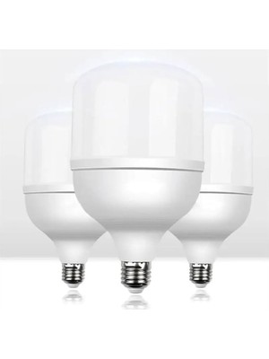Rafta Jumbo LED Ampul, 30W, E27 Duy, Beyaz, 3'lü Paket