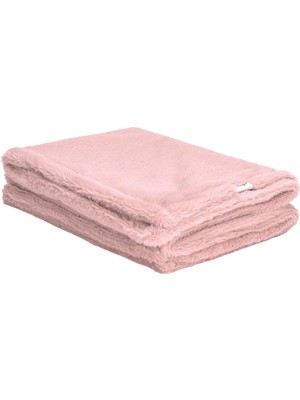 Rafta Pet Comfort Lodix Mira Toz Pembe Köpek Battaniyesi M 70X100CM