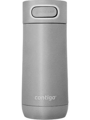Rafta Contigo Luxe Autoseal Termos Bardak 360 Ml, Paslanmaz Çelik, 5 Saat Sıcak 12 Saat Soğuk, Sızdırmaz, Gri