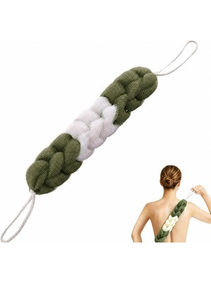 Rafta Wonkey - Uzun Esnek Duş Lifi, Sırt Ovma Kesesi, Yumuşak Banyo Lifi, Ovma Süngeri, Kadınlar ve Erkekler Için Sırt Ovma Için Kese, Peeling ve Hamam Kesesi (1 Adet)