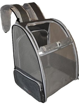 Rafta Pettybag Kedi/köpek Seyahat Çantası (Gri)