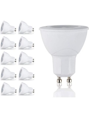 Rafta Cbconcept 5 Watt, 400 Lümen, GU10 Led-Ampul, 50 W Halojen Ampul, 36 ° Işıma Açısı, 120 Volt, Aydınlatma, Track, Aydınlatma, Gömme Spot, Led-Işık, Warmweiß 3000K, 10ER-PACK, GU10, 10.0, 120.0