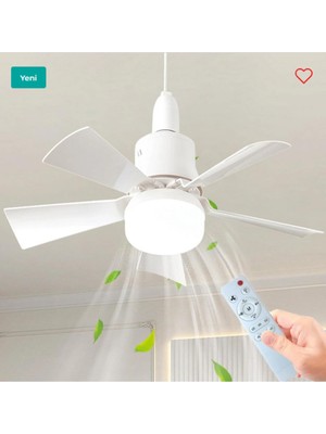 Rafta Cata CT-1155 82 Watt Karayel Fan LED Ampul Beyaz Işık, TYCC9D33B6749F53E203E4600