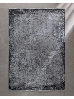Rafta Gaspard Iplik Boyalı Kadife Halı - Lacivert/bej - 200X290 cm