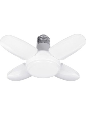 Rafta Cata CT-1151 30 Watt 4 Kollu Pervane LED Ampul Beyaz Işık