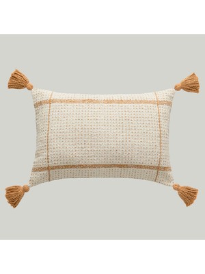 Rafta Linens Coze Kırlent Kılıfı 40X60 cm Hardal