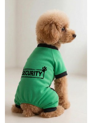 Rafta Mpz Pets Kedi ve Köpek Kıyafeti Mint 4 Bacak Tulum Security, Xs, Mint-Securtiy-Jumpsuit, Siyah