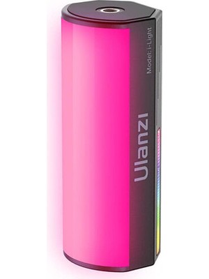 Rafta Ulanzi 2637 Kompakt Manyetik Rgb LED Tüp Işık, Siyah