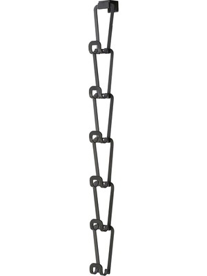 Rafta Yamazaki 6511 Joınt Cep Gardırobu S, Siyah, Çelik, Minimalist, 7,5 x 8 x 77 cm