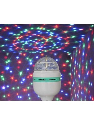 Rafta Bidolustore Brsı Disco Ampül LED Işıklı Döner Başlıklı - Magic Bulp