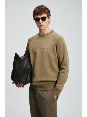 Rafta Lufian Erkek Cooper Sweatshirt 112030177 Kum