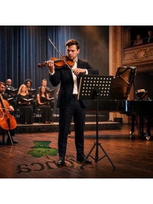 Rafta Katlanabilir Nota Sehpası ile Taşınabilir Müzik Desteği