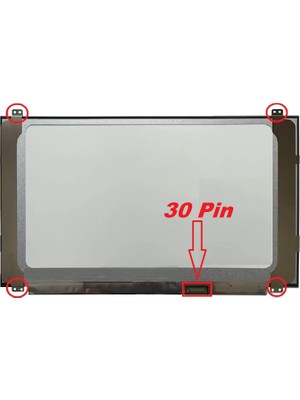 Rafta Pars Power Notebook Ekran, Panel, 30PIN Non-Touch Fhd - Vivobook X507UF-EJ474T 60Hz Muadili ile Uyumlu