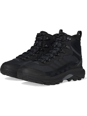Rafta Merrell Erkekler Speed Strike 2 Thermo Mid Su Geçirmez Yürüyüş Botu, Siyah, 41 Eu