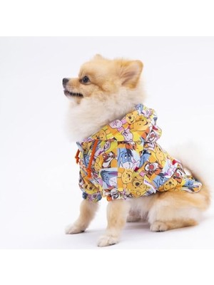Rafta Köpek Kıyafeti, Winnie The Pooh Mont ve Yağmurluk, 3xl