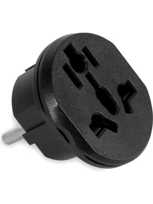 Rafta Monte Lua Türk Erkek Fişli, Universal, Ingiliz Amerika Fişi Prizi, Çevirici, Priz Dönüştürücü, Seyahat Adaptörü, 16A 250V NK-605K