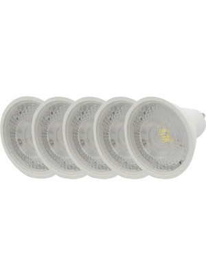 Rafta Sunlight LED Çanak Spot Ampul 4W GU10 Ilık Günışığı 4000K 5 Adet