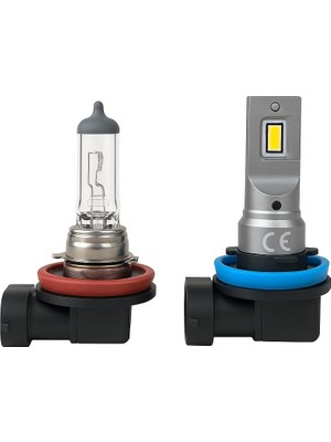 Rafta Mını Mını 2004-2006 Photon Mini H9 Uzun LED Far 16000 Lumens
