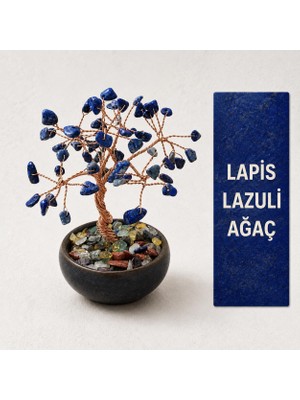 Rafta Unicuslife Lapislazuli Doğal Taş Ağaç