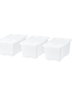 Rafta Glıs Şeffaf 17X10 cm Kapaklı Kutu - 40604116 | Ikea 17X10 cm Kapaklı Kutu
