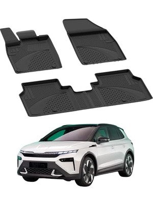 Rafta Skoda Elroq 2024+ Uyumlu Sahler 4.5d Pro Premium Oto Havuzlu Paspas - Elroq 2024+