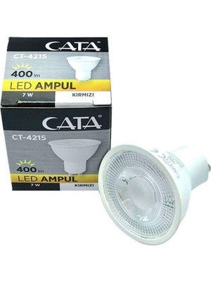 Rafta LED Ampul 7W GU10 Kırmızı Işık CT-4215