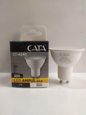 Rafta Cata 5 Watt LED Ampul (GU10) Beyaz Işık